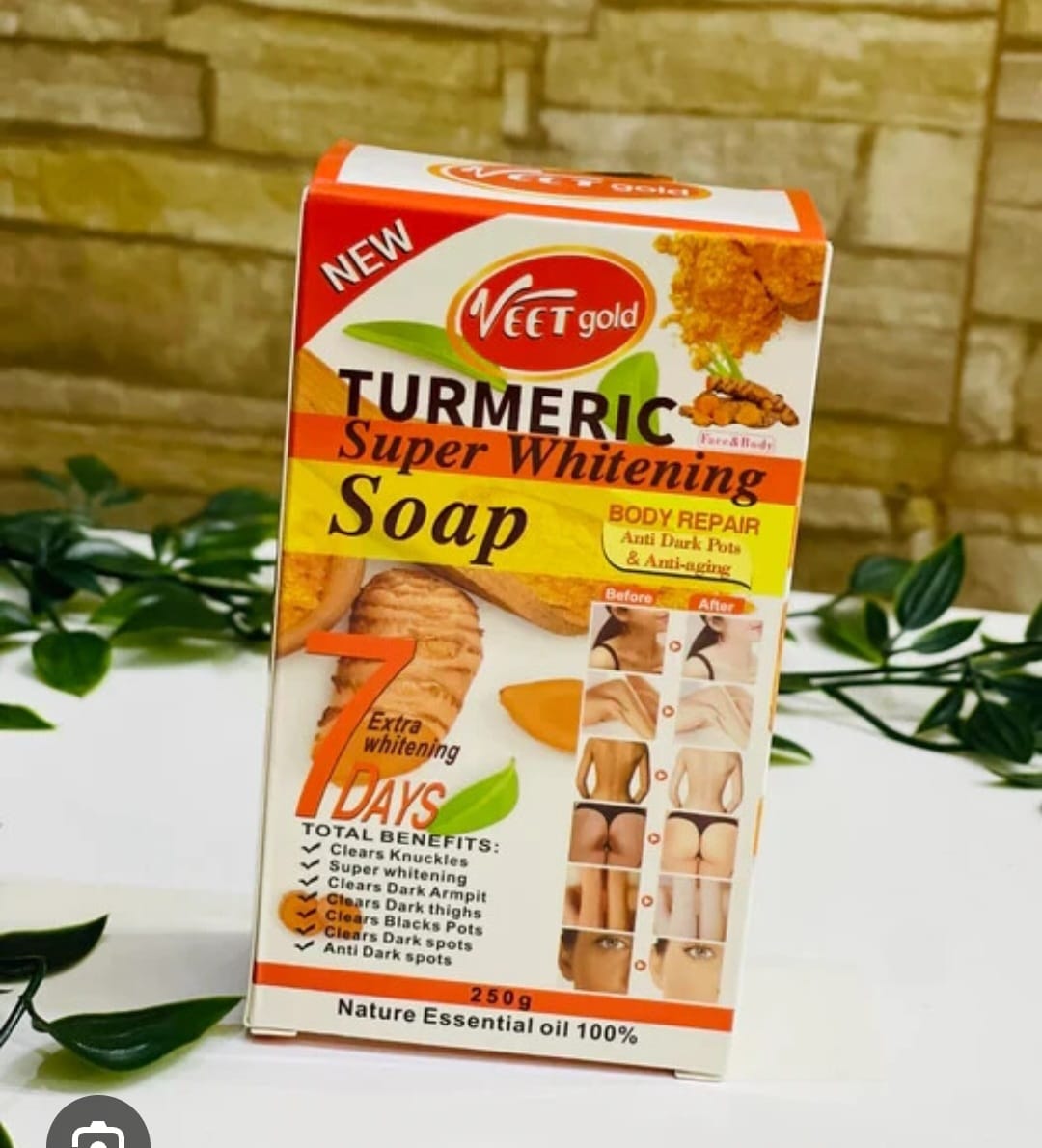 Veet Gold Turmeric Soap